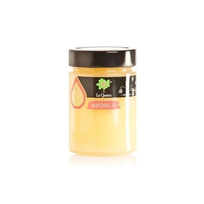 Afbeelding van Le Querce Italiaanse Asfodelo honing Sardinië ongepasteuriseerd 400 g