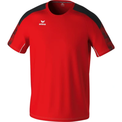 Afbeelding van Erima Evo Star T Shirt Kinderen Rood / Zwart Maat: 140