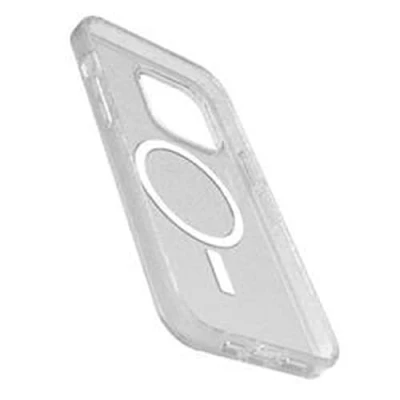 Image de OtterBox Symmetry Series+ Coque de protection pour téléphone portable antimicrobien compatibilité avec MagSafe polycarbonate caoutchouc synthétique stardust (paillettes transparentes) Apple iPhone 14 Pro Max