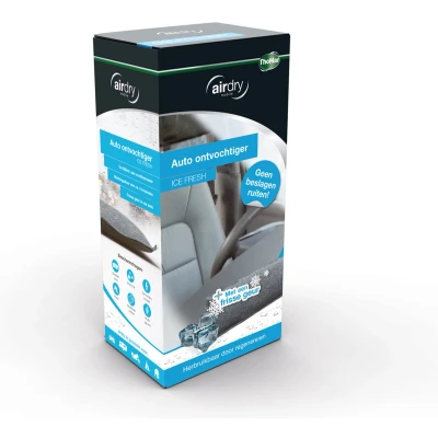 Afbeelding van ThoMar Airdry Auto Ontvochtiger ice fresh geur herbruikbaar 1 kg