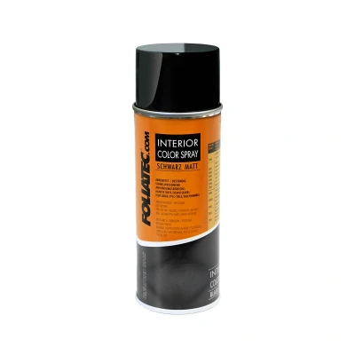 Afbeelding van FOLIATEC Interior Color 2002 Kunststoflak 400 Mat, Zwart