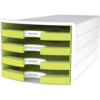 Afbeelding van HAN IMPULS 1013 50 Ladebox Wit DIN A4 Aantal lades: 4
