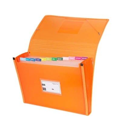 Afbeelding van Grafoplás 02963052 carpeta separadora, model Folio, kleur oranje