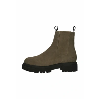 Afbeelding van Blackstone ASTA AL475 Caribou Chelsea boots Dames Grey Maat: 36