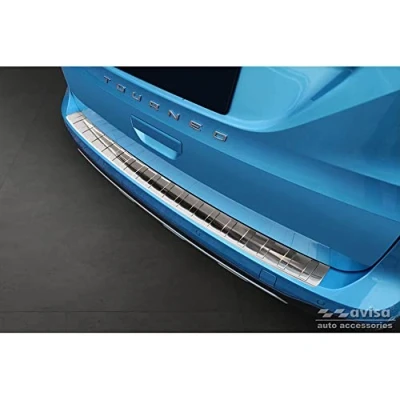Afbeelding van Achterbumperbescherming van roestvrij staal, compatibel met Ford Tourneo Connect III 2022 &#039;Ribs&#039;