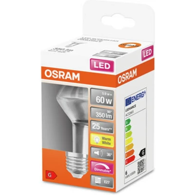 Afbeelding van Osram Led superstar r63 60 36 5.9w / 927 e27 230v 4058075126008