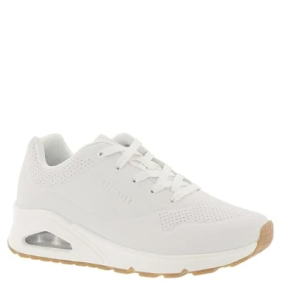 Afbeelding van Skechers Uno Wide dames sneaker Wit Maat 38