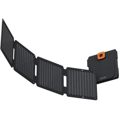 Afbeelding van Xtorm Draagbaar Zonnepaneel Opvouwbaar 28W Solar Panel SolarBooster Outdoor / Kamperen Zonne energie Flexibel Monokristallijn EFTE Zwart