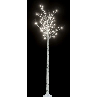 Afbeelding van Kerstboom wilg met 200 koudwitte LED&#039;s binnen en buiten 2,2 m
