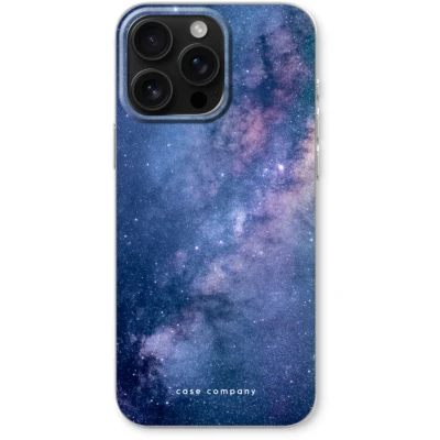 Afbeelding van Case Company® hoesje geschikt voor iPhone 16 Pro Max Nebula Soft Cover Telefoonhoesje Bescherming aan alle Kanten en Schermrand