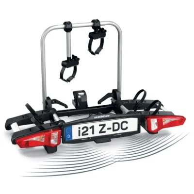Afbeelding van Uebler i21 Z DC 90 (18110 DC) Trekhaak fietsendrager 2 fietsen Inclusief parkeersensoren