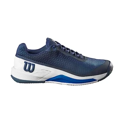 Afbeelding van Wilson Rush Pro 4.0 Clay, tennisschoenen voor heren, Navy Blazer White Lapis Blue