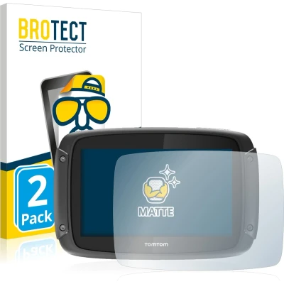 Afbeelding van BROTECT Screenprotector voor TomTom Rider 450 Folie Beschermfolie matte (2 Stuks)