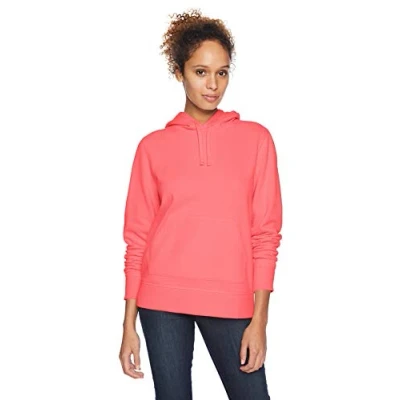 Image de Amazon Essentials Sweat à capuche en polaire (disponible grande taille) Women&#039;s, Rose Corail, L