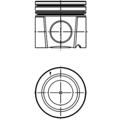 Afbeelding van KOLBENSCHMIDT 40310960 Reparatieset, zuiger / cilinderbus