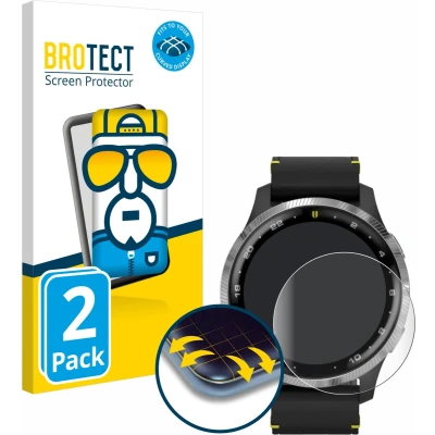 Afbeelding van BROTECT Screenprotector voor Garmin D2 Air Folie Beschermfolie transparant volledig dekking (2 Stuks)