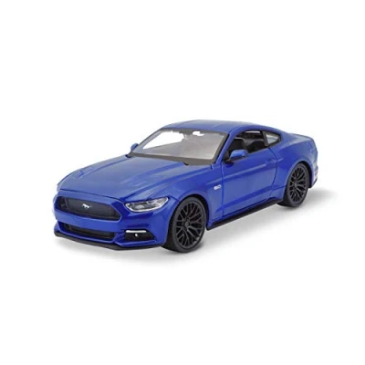 Afbeelding van Maisto Maycheong 1/24 Ford Mustang Shelby GT 500 auto blauw 531508B