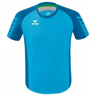Afbeelding van Erima Six Wings Shirt Korte Mouw Heren Curaçao Maat: M