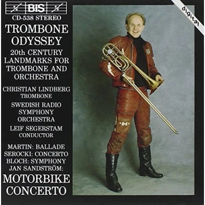 Afbeelding van Christian Lindberg, Swedish Radio Symphony Orchestra Trombone Odyssey/Motorbike Concerto (CD)