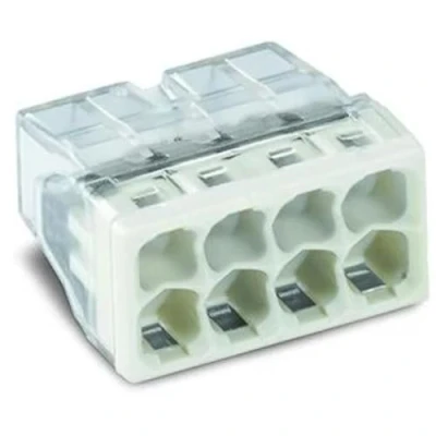 Afbeelding van WAGO 8 x 0,5 2,5mm² Transparant Grijs (50 stuks)