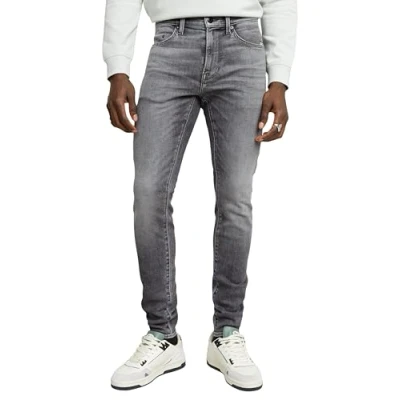 Image de G STAR Jean skinny Revend FWD pour homme, Bleu (Sun Faded Gunmetal D20071 d535 h095), 36W / 30L