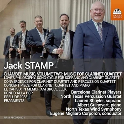 Afbeelding van Barcelona Clarinet Players, North Texas Percussion Quartet Stamp: Chamber Music, Vol. 2 (CD)