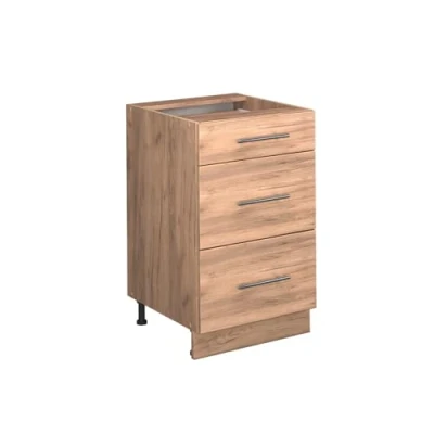 Afbeelding van Vicco Fame Line Goldkraft eiken keukenkast 50 cm zonder werkblad