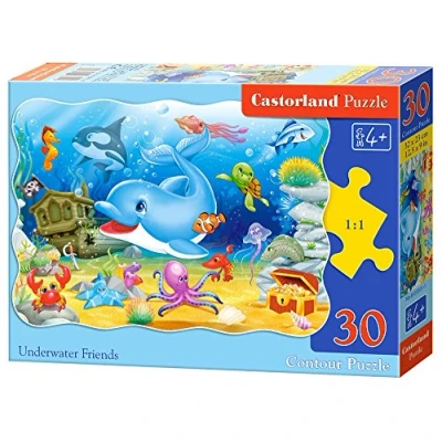 Afbeelding van Castorland Legpuzzel Underwater Friends 30 Stukjes