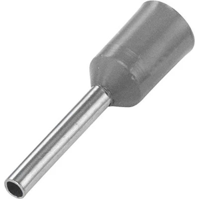 Afbeelding van Vogt Verbindungstechnik 470508 Adereindhulzen 2.5 mm² Deels geïsoleerd Grijs 100 stuk(s)