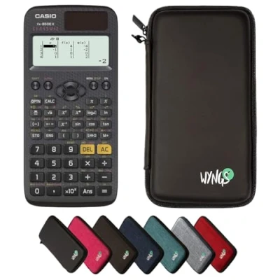 Afbeelding van Calcuso Voordeelverpakking met Casio FX 85DE X ClassWiz rekenmachine, zwart