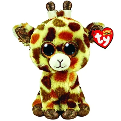 Image de Peluche TY Beanie Boo&#039;s Small Stilts La giraffe