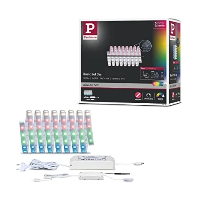 Afbeelding van Paulmann 78884 LED strip basisset Met connector (male) 24 V 3 m Warmwit
