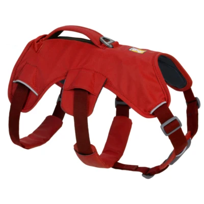 Afbeelding van Ruffwear Web Master Harness Rood Hondenharnas 69 81 cm