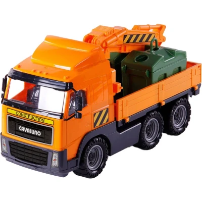 Afbeelding van Cavallino Toys Container Vrachtwagen, Schaal 1:16