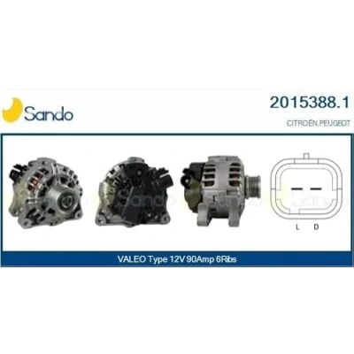 Afbeelding van CASCO CAL15388GS Dynamo / Alternator 12V 90A CITROËN: Nemo Van