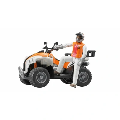 Afbeelding van Bruder Quad met bestuurder