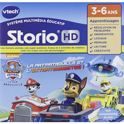 Image de Jeu Storio HD La Pat’Patrouille et l’Extraterrestre ! Vtech