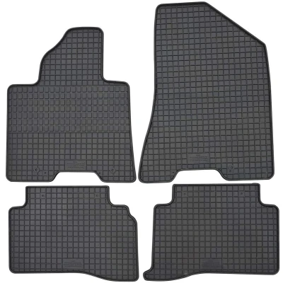 Afbeelding van Petex 97110 Vloermatset Rubber voor en achter 4 zwart HYUNDAI: Tucson