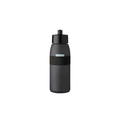 Image de Mepal Bouteille de Sport Ellipse d&#039;Eau pour le et les Loisirs Boisson Sportive avec bec Souple Lavable au Lave vaisselle sans BPA 500 ml Nordic black