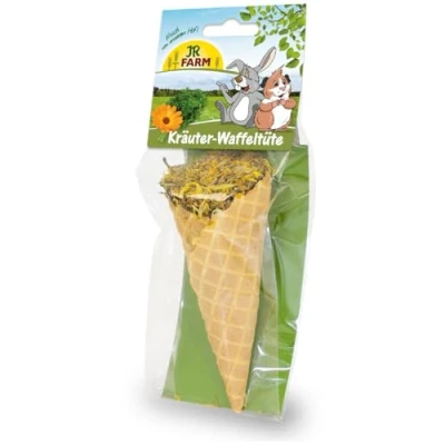 Afbeelding van Jr Farm Kruiden Ijshoorntje Ruwvoer 60 g