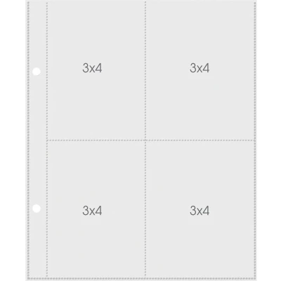 Afbeelding van Simple Stories SN@P! Pocket Page Refills 3x4 Inch (2004)
