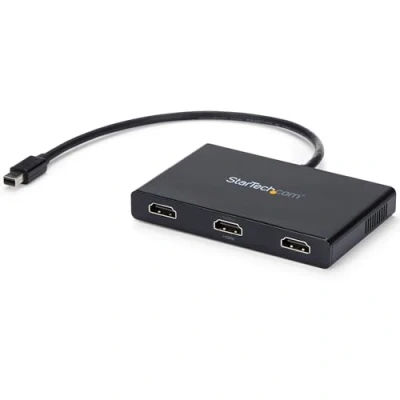 Afbeelding van Adapter Mini DisplayPort naar HDMI Startech MSTMDP123HD x 3