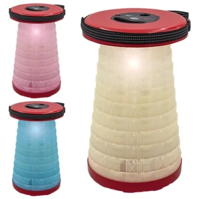 Afbeelding van WEDO SitToGlow telescopische kruk met LED rood