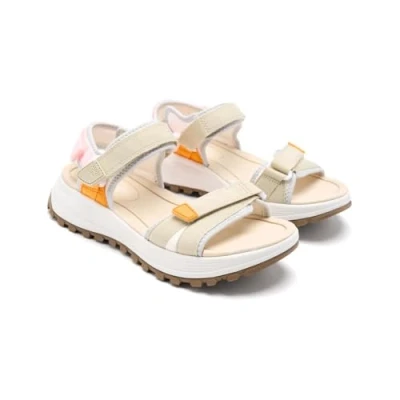 Afbeelding van Gioseppo Montville Sandalen met plateauzool offwhite, Dames, Maat: 39, Off white Polyester