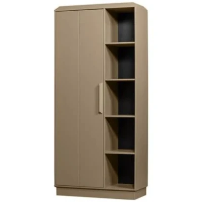 Afbeelding van WOOOD Lowen Opbergkast Grenen Mud 221x100x44