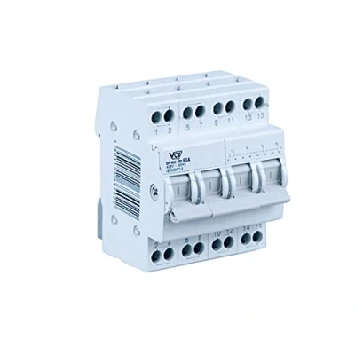 Afbeelding van VCX Modulaire netwerkgenerator 1 0 2 schakelaar Voedingsbron SF463 4P 63A 400V Circuitbesturing IP20