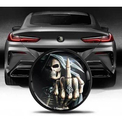 Afbeelding van Biomar Labs Tuning badge voor achterklep 74 mm compatibel met BMW embleem 51148219237 EZ 25