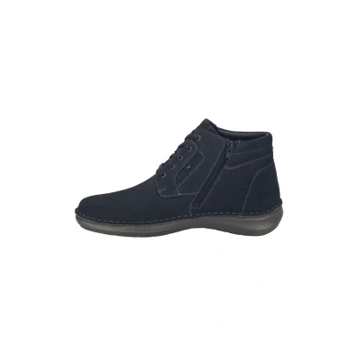 Afbeelding van Josef Seibel NEW Anvers Sneakers hoog, Heren, Maat: 39, Dunkelblau Leer