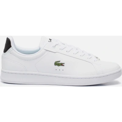 Afbeelding van Lacoste Carnaby PRO Sneakers laag, Heren, Maat: 45, White/black Leer en imitatieleer