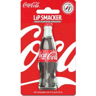 Afbeelding van Lip Smacker Coca Cola Bottle Collection, lippenbalsem met klassieke colasmaak, hydraterend en verfrissend, afzonderlijk verpakt